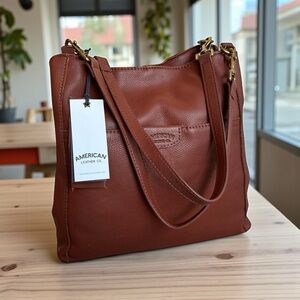 American Leather Co Austin Shoulder Bag